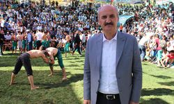 Kahramanmaraş'ta 21. Geleneksel Bertiz Boyalı Güreş Festivali düzenlendi