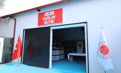 Sincan Ceza İnfaz Kurumları Kampüsü'nde "Kızılay Butik" açıldı