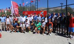 Uluslararası Erzincan Ergan Cup Tenis Turnuvası sona erdi