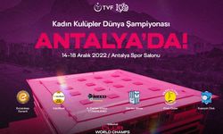 2022 Kadın FIVB Dünya Kulüpler Şampiyonası Antalya'da