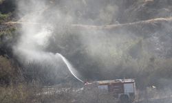 Antalya'da makilik alanda çıkan yangın söndürüldü