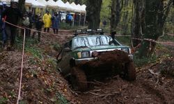 Düzce'de off-road sporcuları afet gönüllüleri için yarıştı