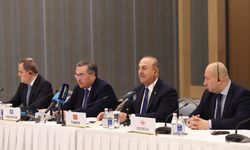 Çavuşoğlu, Türkiye-Kazakistan-Azerbaycan Ulaştırma ve Dışişleri Bakanları 3'lü Toplantısı'nın ardından konuştu: