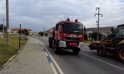 İzmir'de ormanlık alanda çıkan yangın söndürüldü