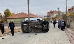 Kırıkkale'de trafik kazasında 5'i öğrenci 6 kişi yaralandı