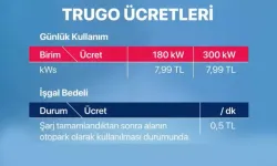 TOGG'un şarj etme ücreti açıklandı: TOGG Kaç TL'ye şarj olacak?