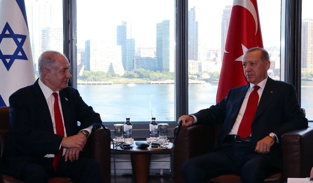 Erdoğan, Türkevi'nde Netanyahu'yu kabul etti