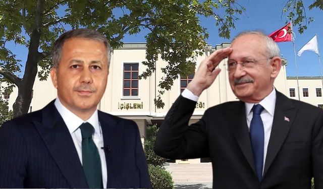 Kılıçdaroğlu: "Ali Yerlikaya'ya teşekkür ettim"