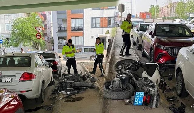 Ümraniye'de korkunç kaza: Trafik polisi şehit oldu