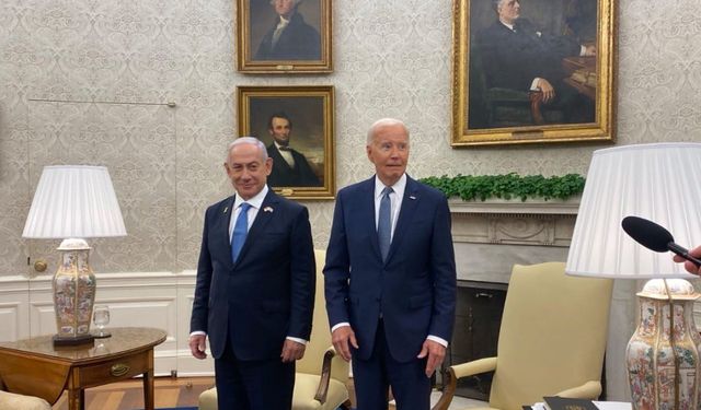 Biden ile Netanyahu Oval Ofis'te görüştü