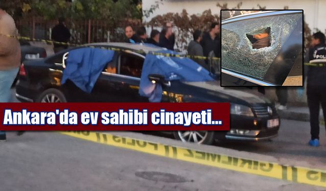 Kiracının cinnet anı kamerada