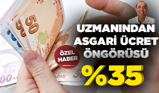 Uzmanından asgari ücret öngörüsü