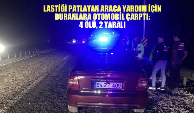 Mersin'de feci kaza: 4 ölü, 2 yaralı