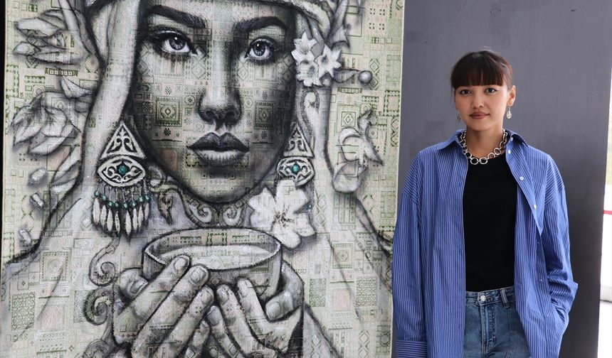 Türk kadınlarından ilhamla halılara hayat veriyor