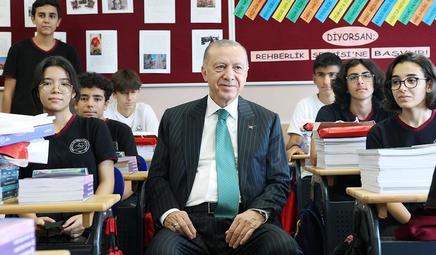 Erdoğan'dan yeni eğitim-öğretim yılı mesajı