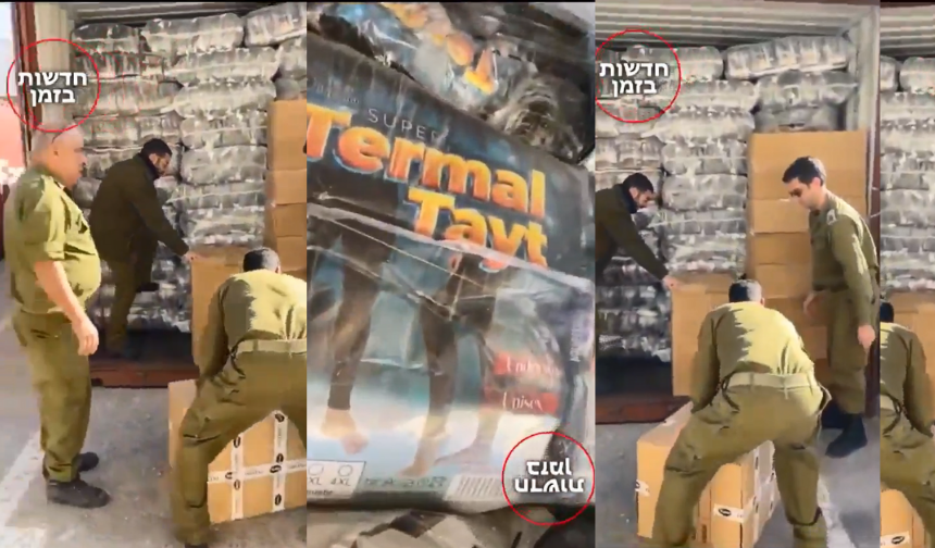 "İsrailli askerlere içlik" videosunun aslı!