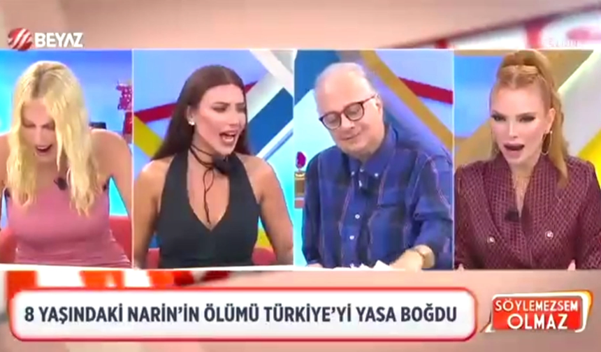 Canlı yayında tepki çeken çığlığa bir de açıklama yaptılar!