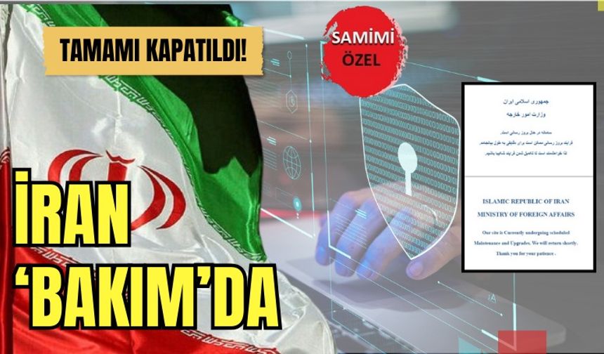 Tamamı kapatıldı! İran ‘bakım’da!