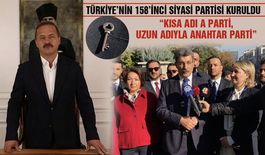 Anahtar Parti’nin kuruluş dilekçesi İçişleri Bakanlığı'na teslim edildi