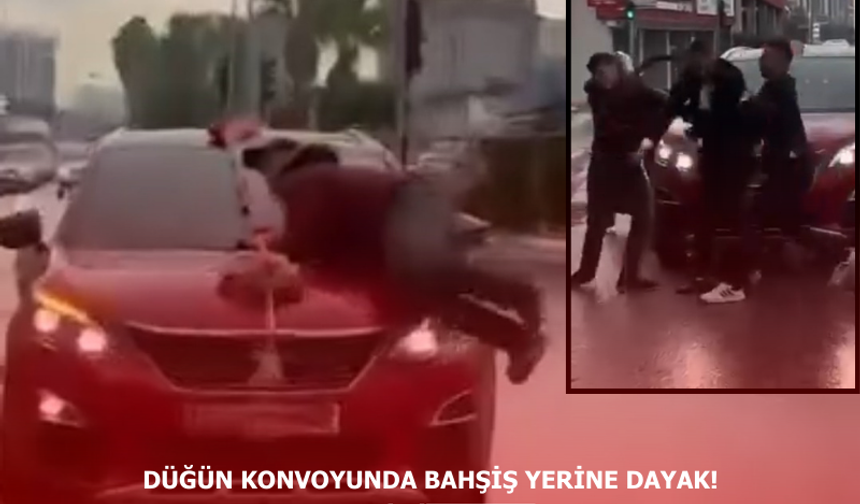 Bahşiş yerine damattan dayak yedi!