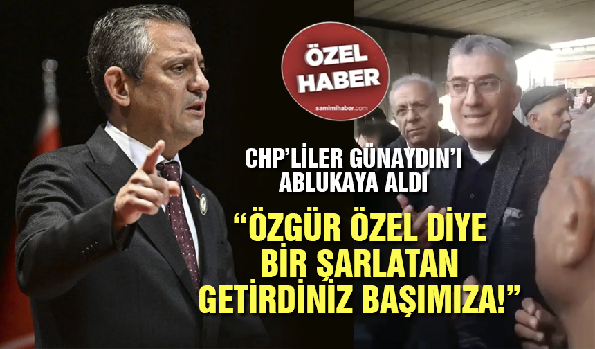 CHP’liler Günaydın’ı ablukaya aldı: “Özgür Özel diye bir şarlatan getirdiniz başımıza!”