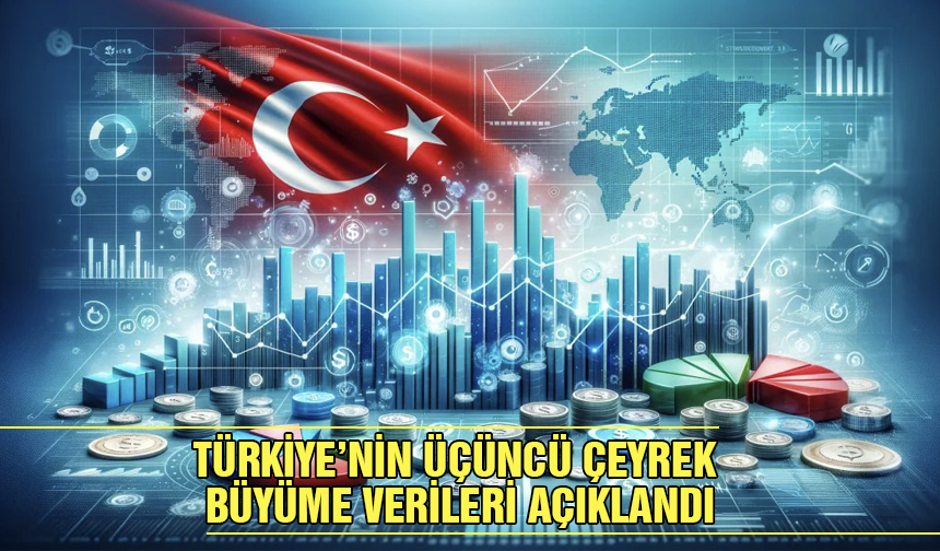 Türkiye'nin üçüncü çeyrek büyüme verileri açıklandı