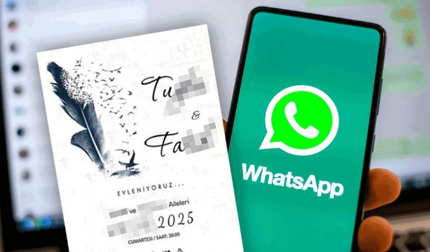 WhatsApp’ta akıl almaz dolandırıcılık yöntemi… Düğün davetiyesine dikkat!