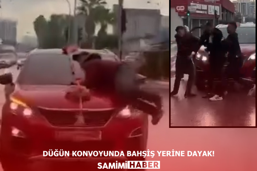 Bahşiş yerine damattan dayak yedi!