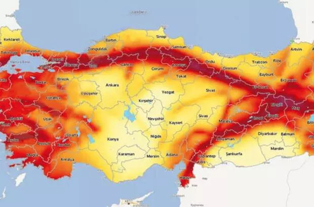 Diri Fay Hatlari Guncel