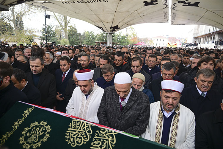 Hasan Bitmez Cenaze Töreni Liderler