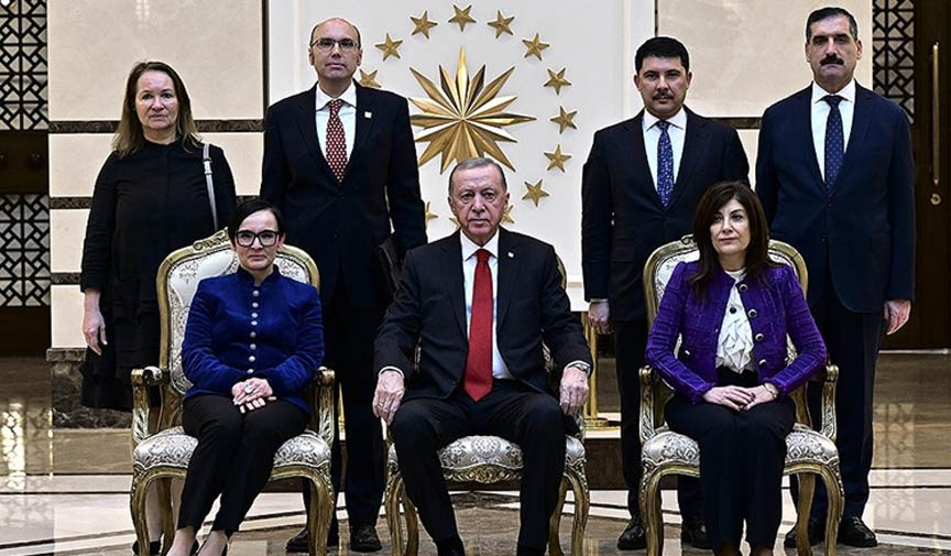 Büyükelçiler Cumhurbaşkanı Erdoğan'a Güven Mektubu Sundu