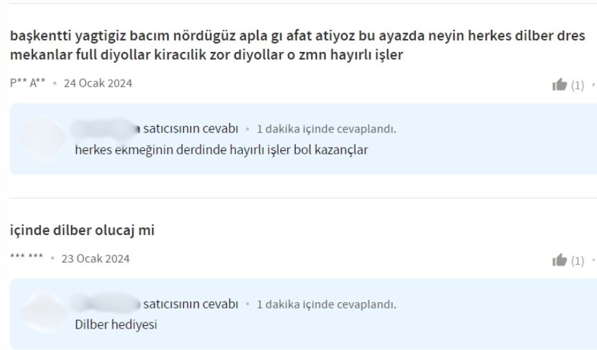 Dilberi’in Elbisesi Satışa Çıktı, Yorumlar Güldürdü (5)