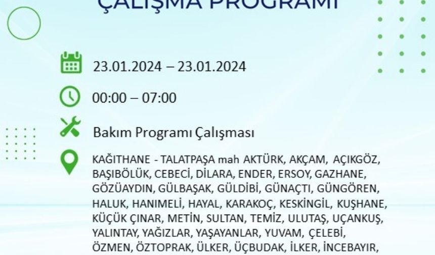 İstanbul 23 Ocak 20 Ocak 2024 Elektrik Kesintisi (Avrupa Yakası) (42)