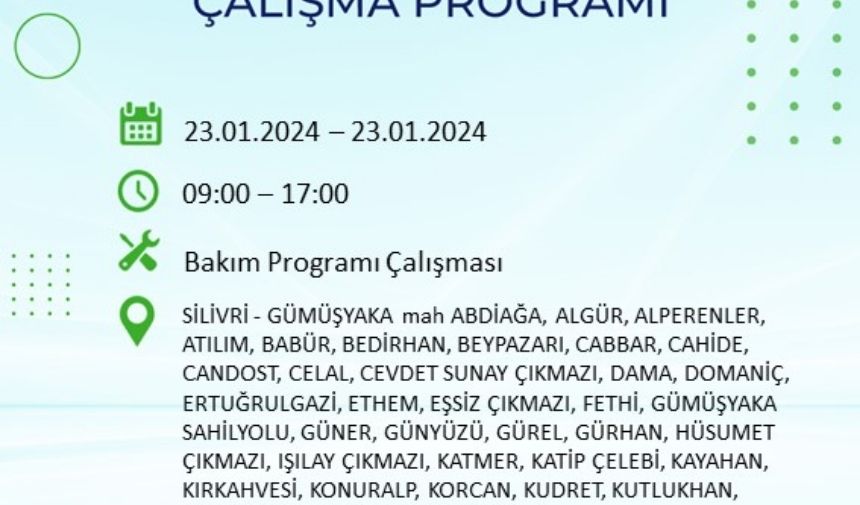 İstanbul 23 Ocak 20 Ocak 2024 Elektrik Kesintisi (Avrupa Yakası) (48)