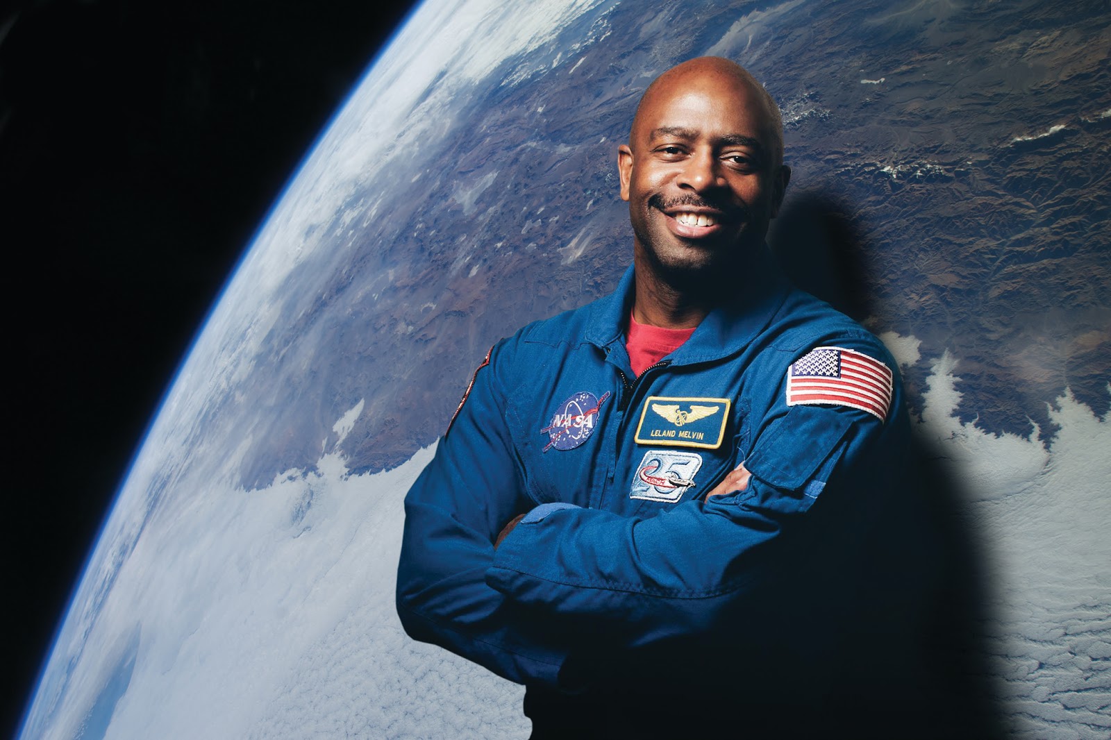 NASA astronotu Leland Melvin