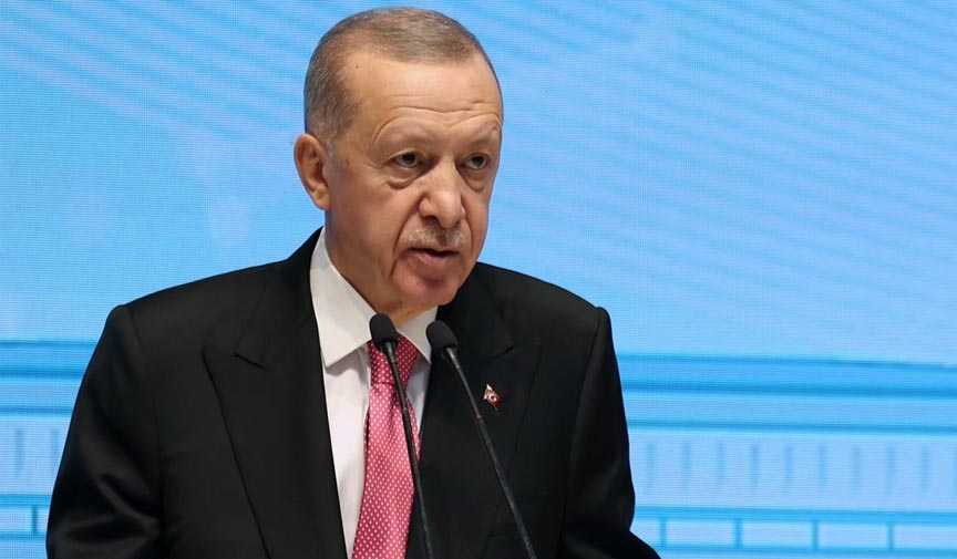 Cumhurbaşkanı Erdoğan Dünya Hükümetler Zirvesi'nde Konuşuyor-1