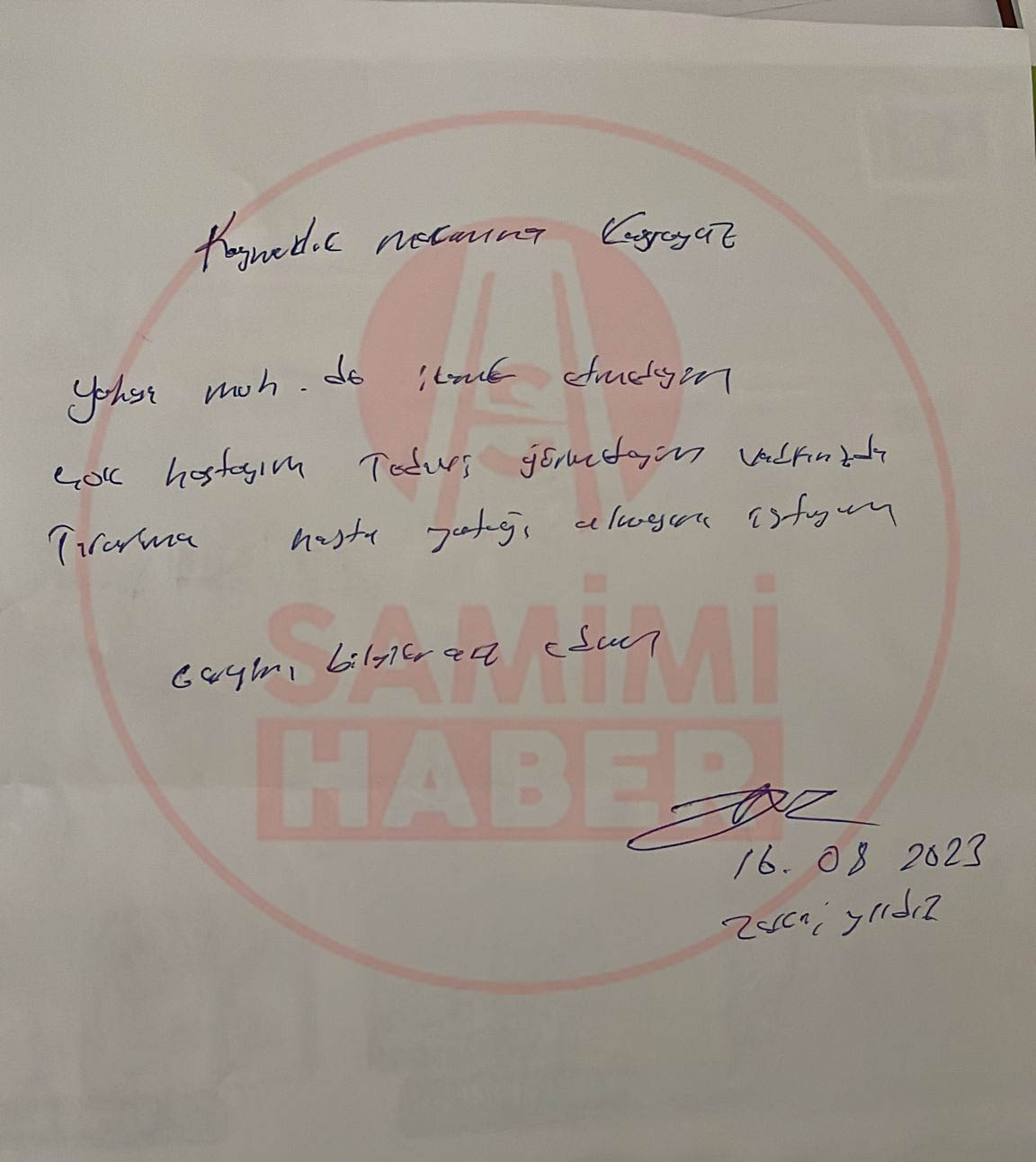 şehit basasından karyazı kaymakamı muhammed sarıdoğana yardım talebi mektubu yazdı