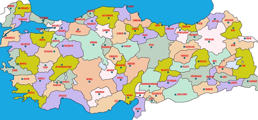 Türkiyede E Harfi Ile Başlayan Şehir Isimleri