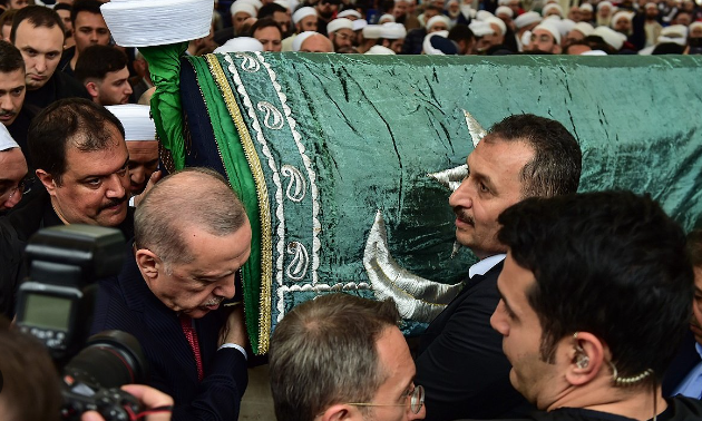 Recep Tayyip Erdoğan Hasan Kılıç'ın cenazesine katıldı