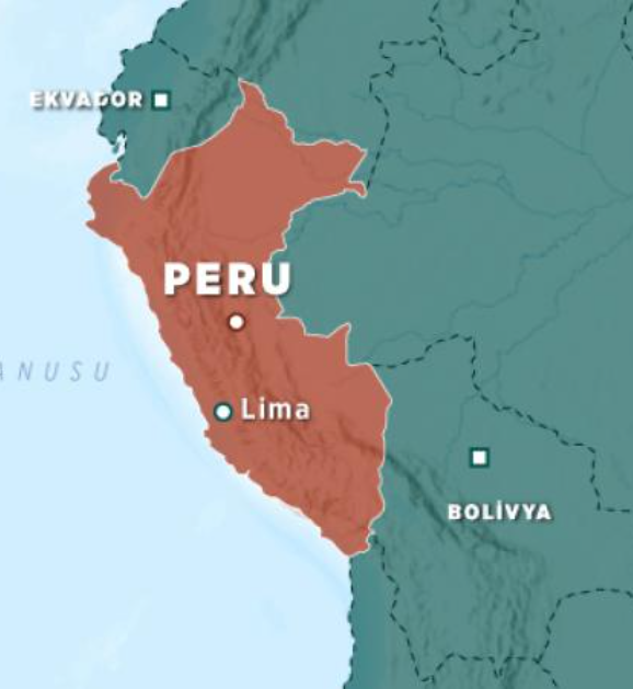 Peru'da otobüs uçurumdan aşağı yuvarlandı