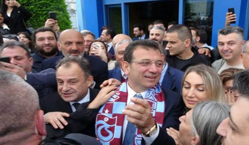 Trabzonda Imamoğluna Yoğun Ilgi