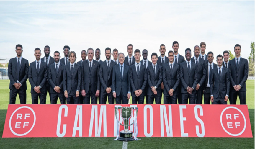 Real Madrid'in şampiyonluk sevinci