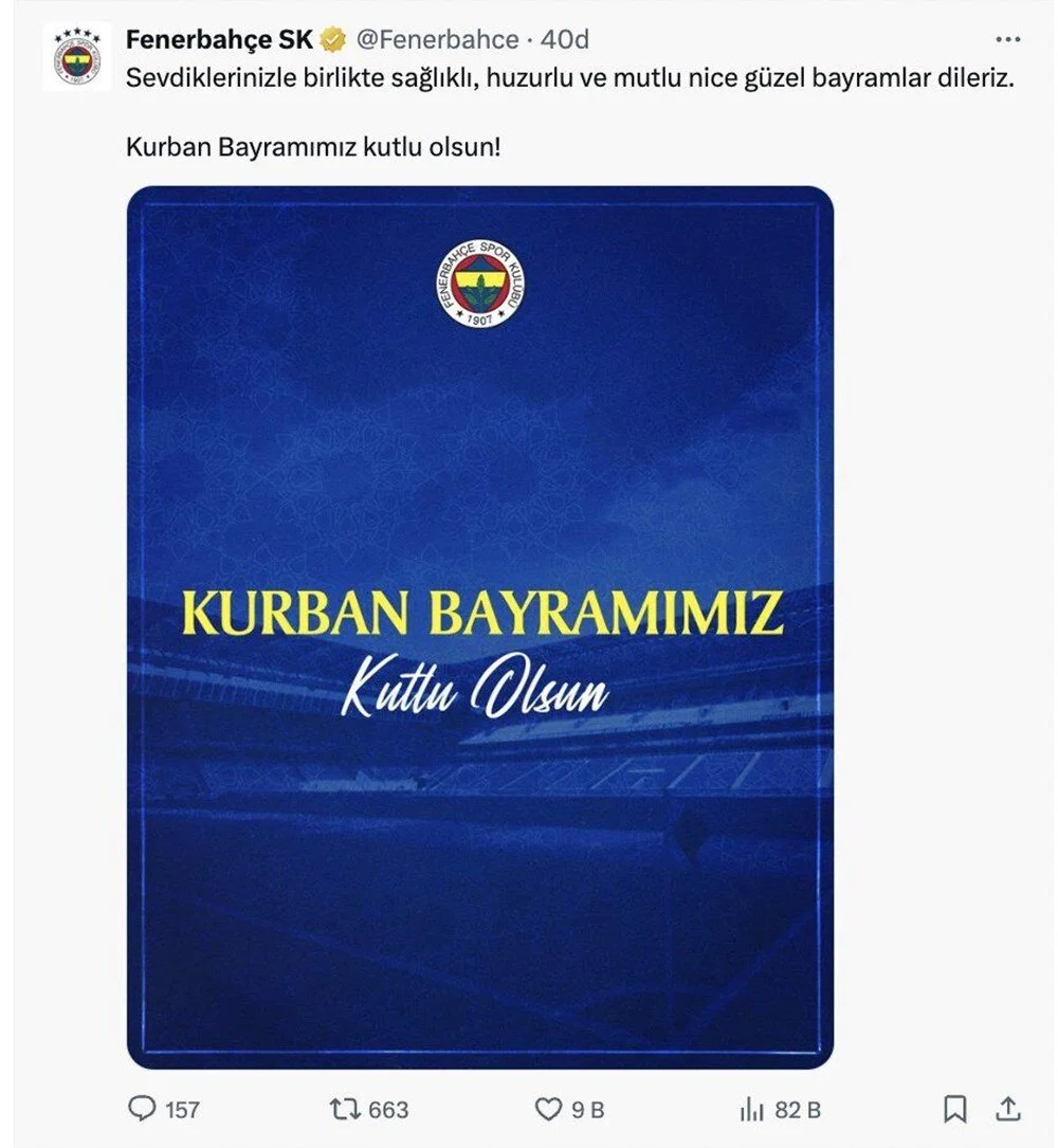 Fenerbahçe Bayram