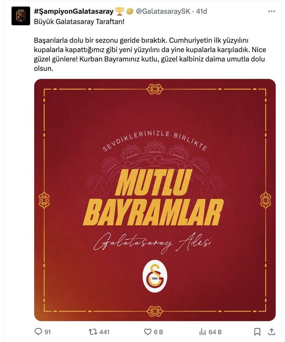 Galatasaray Bayram