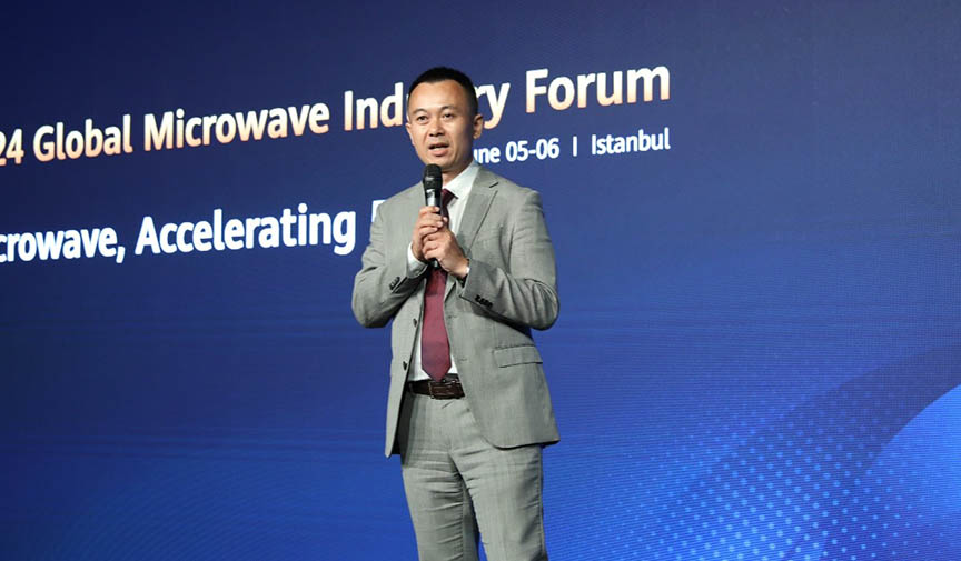 Huawei Radyolink Ürün Grubu Başkanı James Zeng