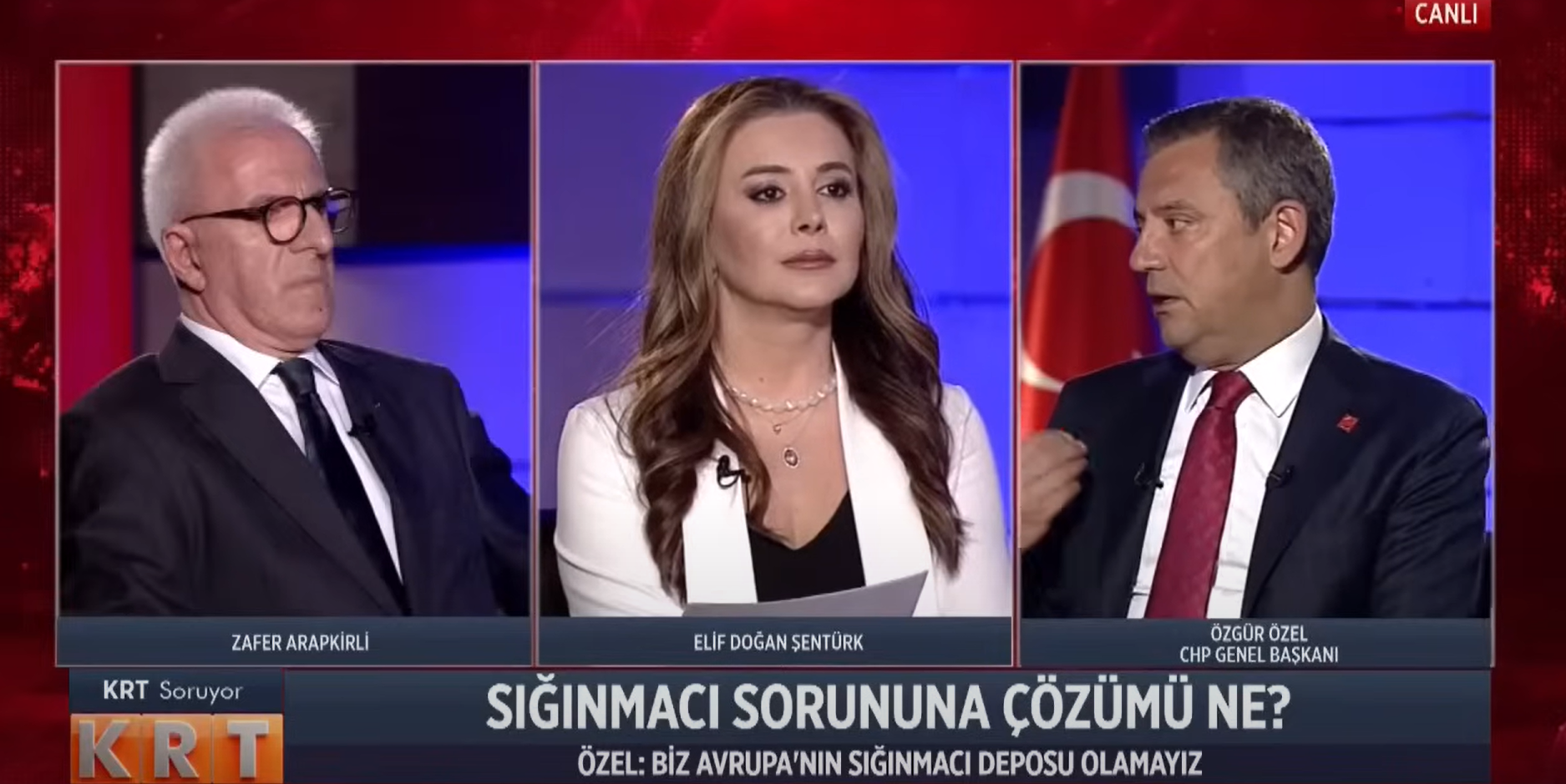 Özgür Özel Sijğinmaci Sorunu