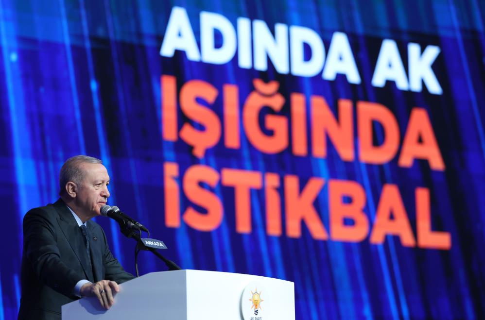 Erdoğan, Ak Parti 8'Inci Olağan Büyük Kongresi'nde Konuştu 1