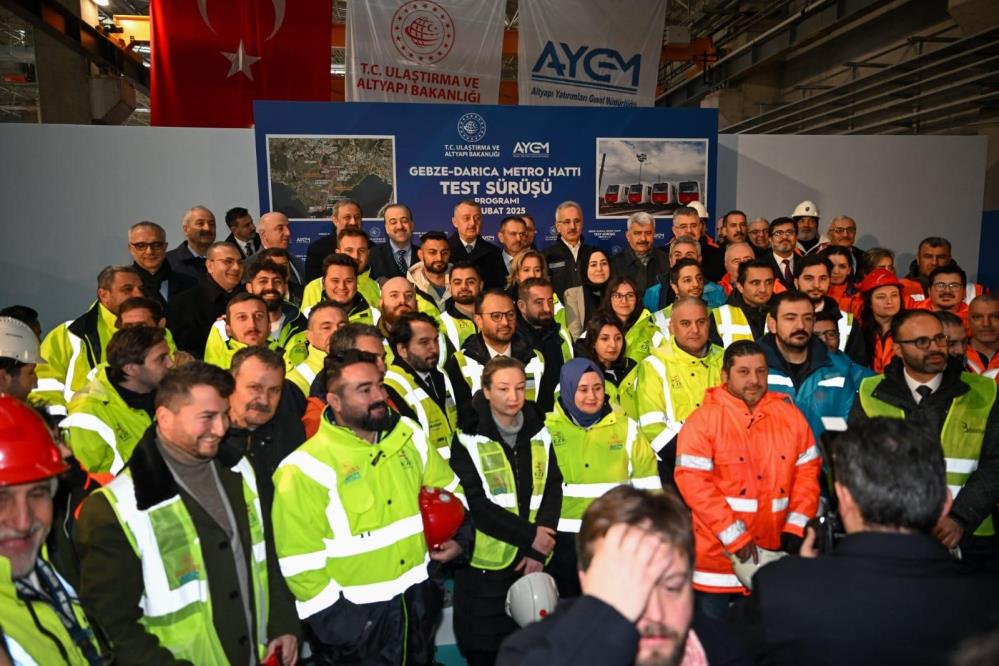 Türk Mühendislerin Ürünü Ilk Metro Hattı Gebze Darıca Metrosu Test Edildi2